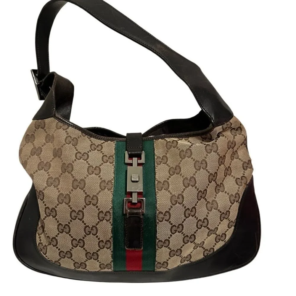 Gucci web Gg jackie bag - Picture 8 of 11